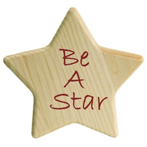 A star with the label 'Be A Star'