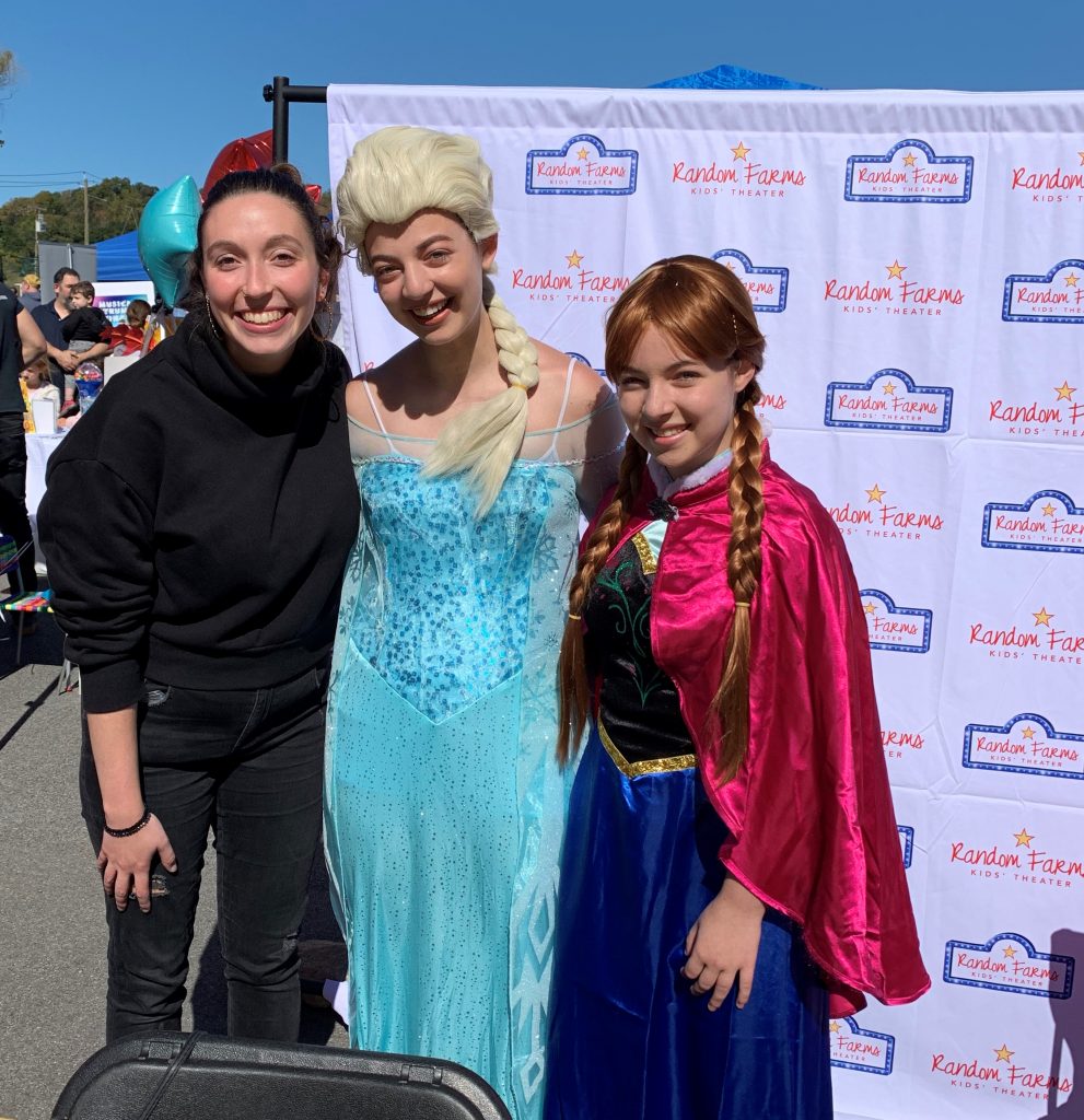 Actresses at Family Fun Day