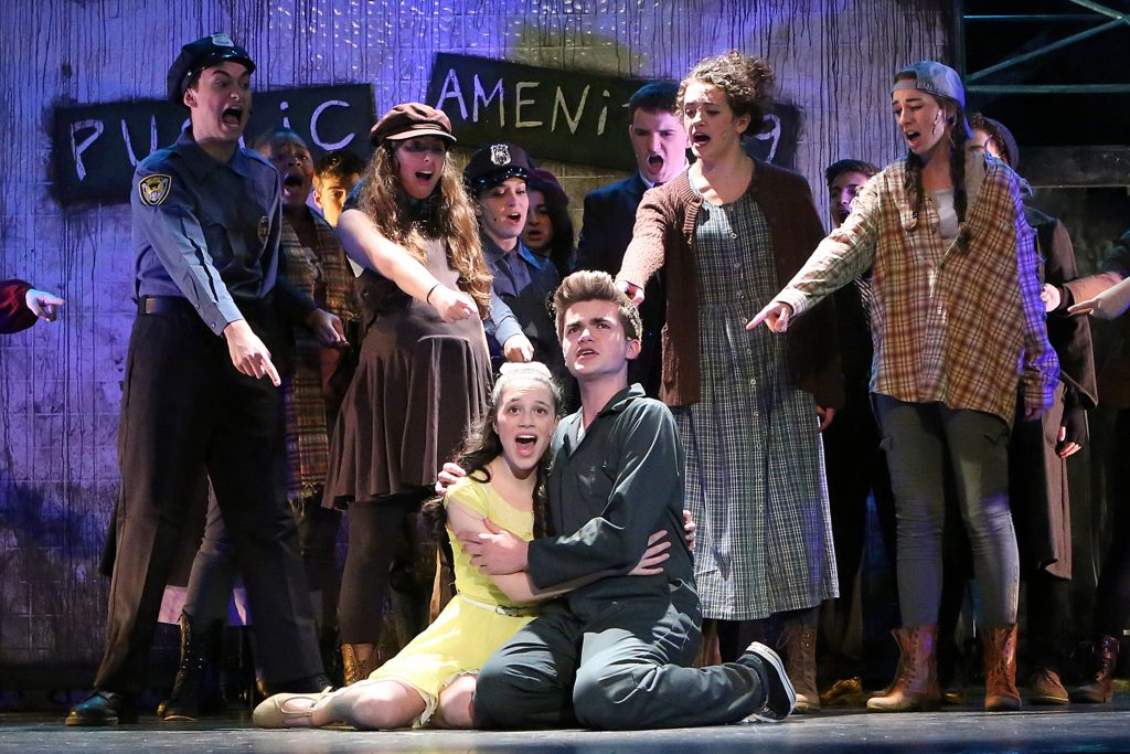 The cast of Urinetown