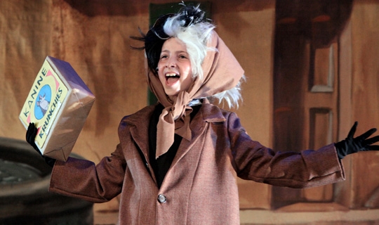 A child in a costume from 101 Dalmatians Kids