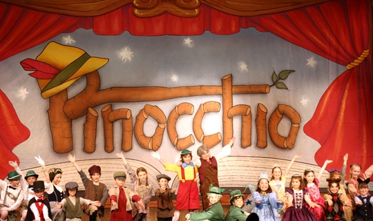 Backdrop from Pinocchio