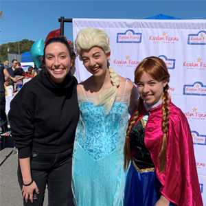 Actresses at Family Fun Day