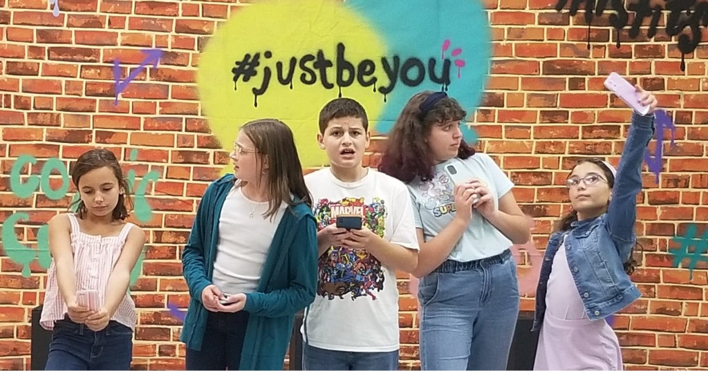 Cast members of #JustBeYou
