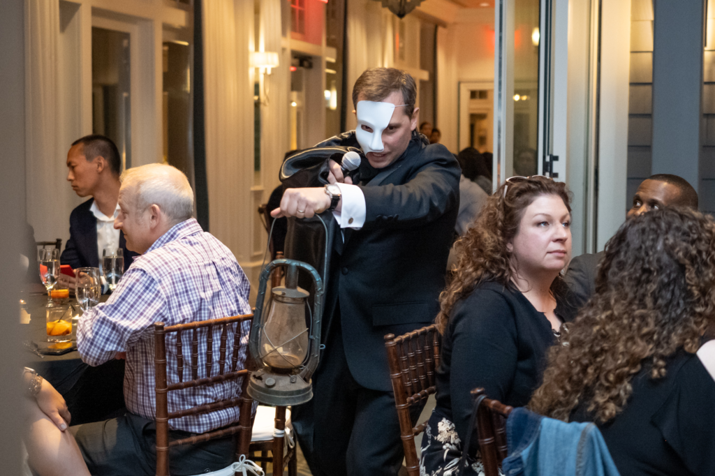 Attendees and actors at the Annual Gala