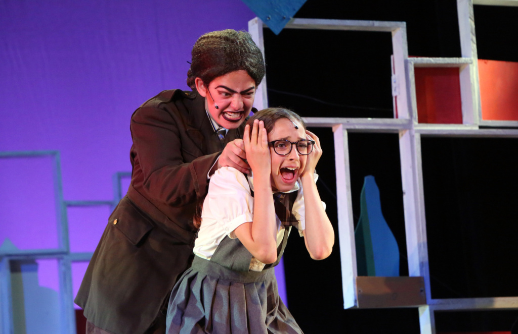 Cast members of Matilda